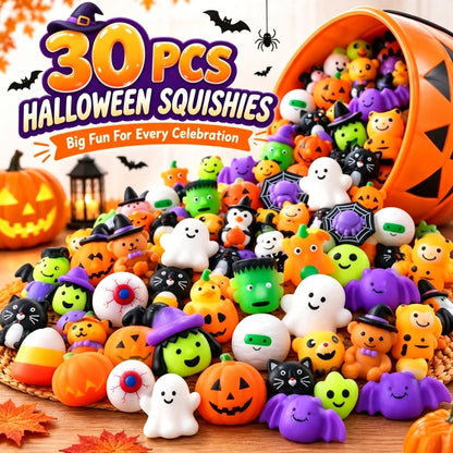🔥Last Day 50% OFF - 🎃 30PCS Halloween Mochi Squishy Toys