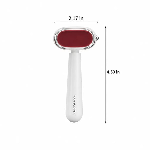 🔥Last Day 50% OFF - Dual‑Sided Foot Callus Remover, Replaceable Stainless Steel Blade Foot Scraper 🦶