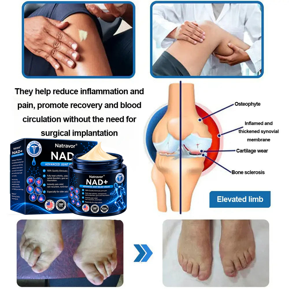 🔥🔥Official Store:  🦵𝐍𝐚𝐭𝐫𝐚𝐯𝐨𝐫™ NAD+ Advanced Anti-Aging Joint Relief Cre am (Specially for mature adults & recommended for daily joint care)🔥𝑳𝒂𝒔𝒕 𝒅𝒂𝒚 𝒑𝒓𝒐𝒎𝒐𝒕𝒊𝒐𝒏 7𝟎% 𝒐𝒇𝒇