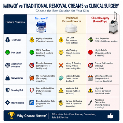 🔥Natravor® 7-𝐃𝐚𝐲 𝐒𝐤𝐢𝐧 𝐓𝐚𝐠 & 𝐒𝐩𝐨𝐭 𝐄𝐫𝐚𝐬𝐞𝐫 𝐂𝐫𝐞𝐚𝐦 (Zero Pain, Zero 𝐒𝐜𝐚𝐫𝐬 Formula) 💎