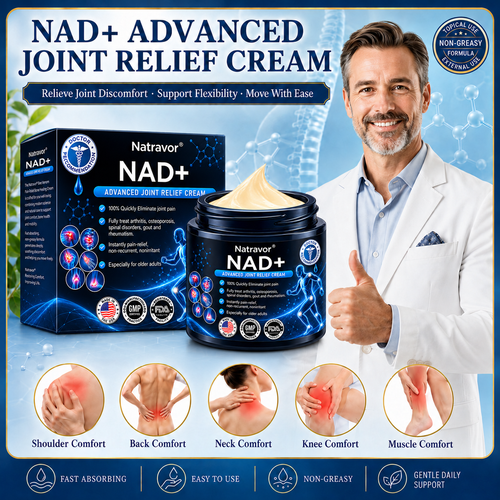 🔥🔥Official Store:  🦵𝐍𝐚𝐭𝐫𝐚𝐯𝐨𝐫™ NAD+ Advanced Anti-Aging Joint Relief Cre am (Specially for mature adults & recommended for daily joint care)🔥𝑳𝒂𝒔𝒕 𝒅𝒂𝒚 𝒑𝒓𝒐𝒎𝒐𝒕𝒊𝒐𝒏 7𝟎% 𝒐𝒇𝒇