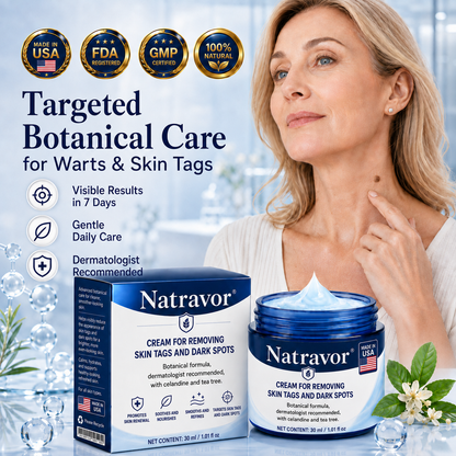 🔥Natravor® 7-𝐃𝐚𝐲 𝐒𝐤𝐢𝐧 𝐓𝐚𝐠 & 𝐒𝐩𝐨𝐭 𝐄𝐫𝐚𝐬𝐞𝐫 𝐂𝐫𝐞𝐚𝐦 (Zero Pain, Zero 𝐒𝐜𝐚𝐫𝐬 Formula) 💎